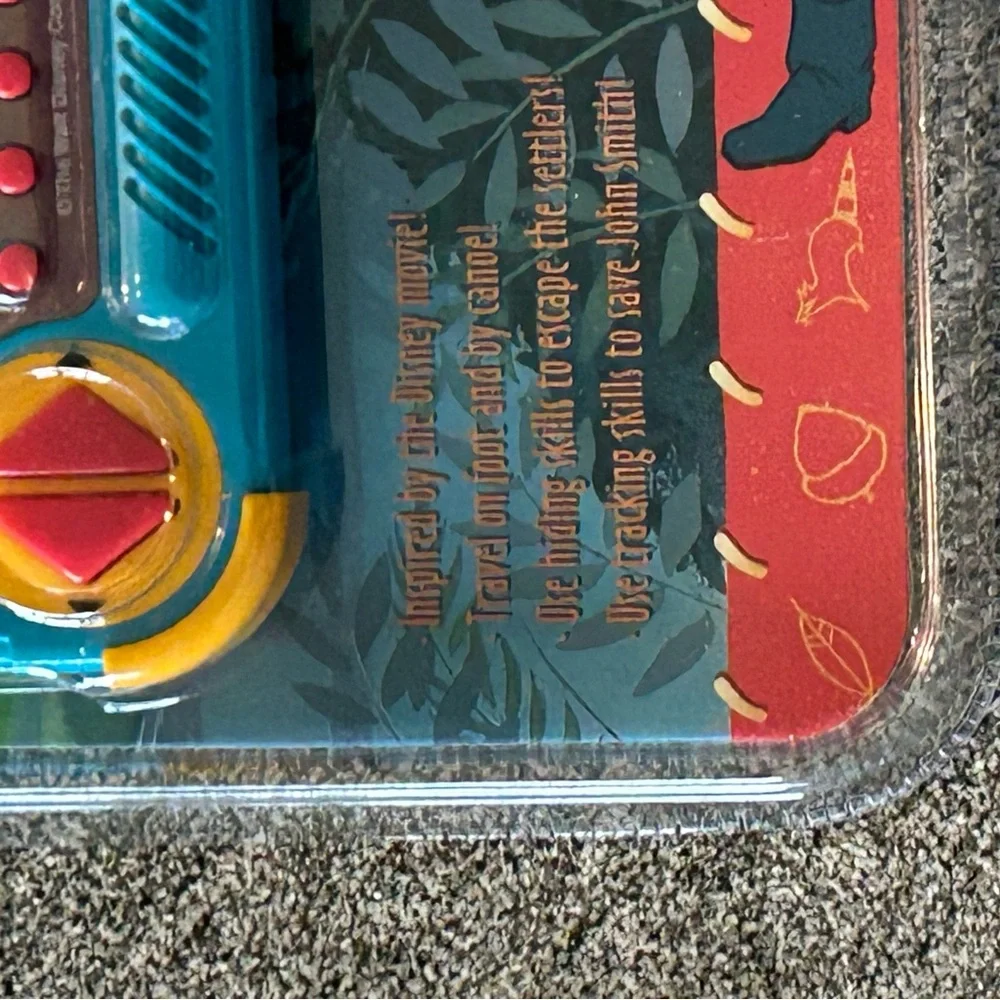 Vintage 1995 Tiger Electronics Pocahontas Handheld Game In Original Package